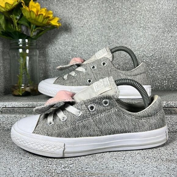 Converse Chuck Taylor All Star Maddie Double Tongue Sneakers Shoes Size 13 - Picture 2 of 10